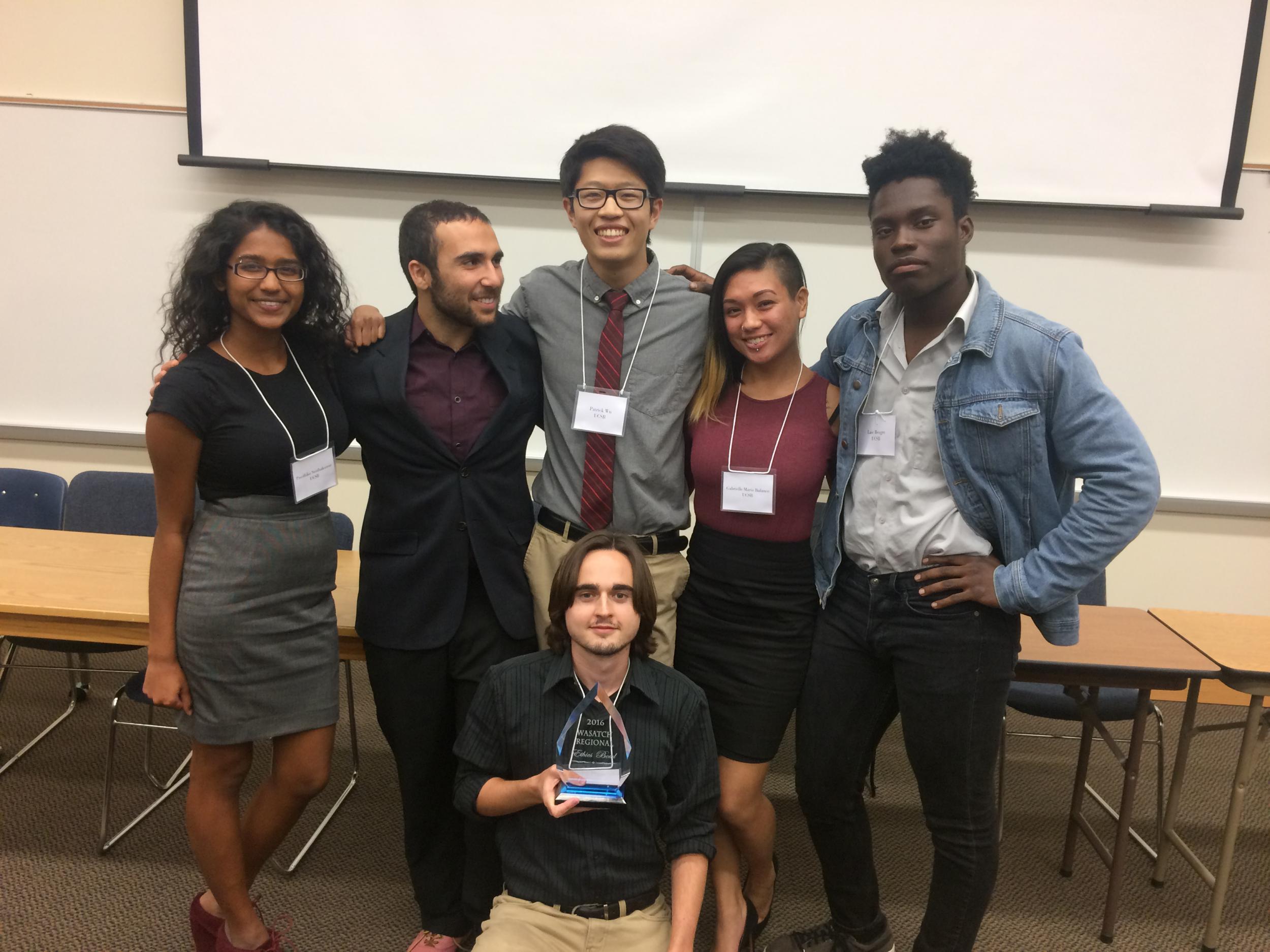 Ethics Bowl Team wins regional championship and advances to national finals article image